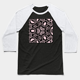 Kaleidoscope of Large Pastel Mandalas Baseball T-Shirt